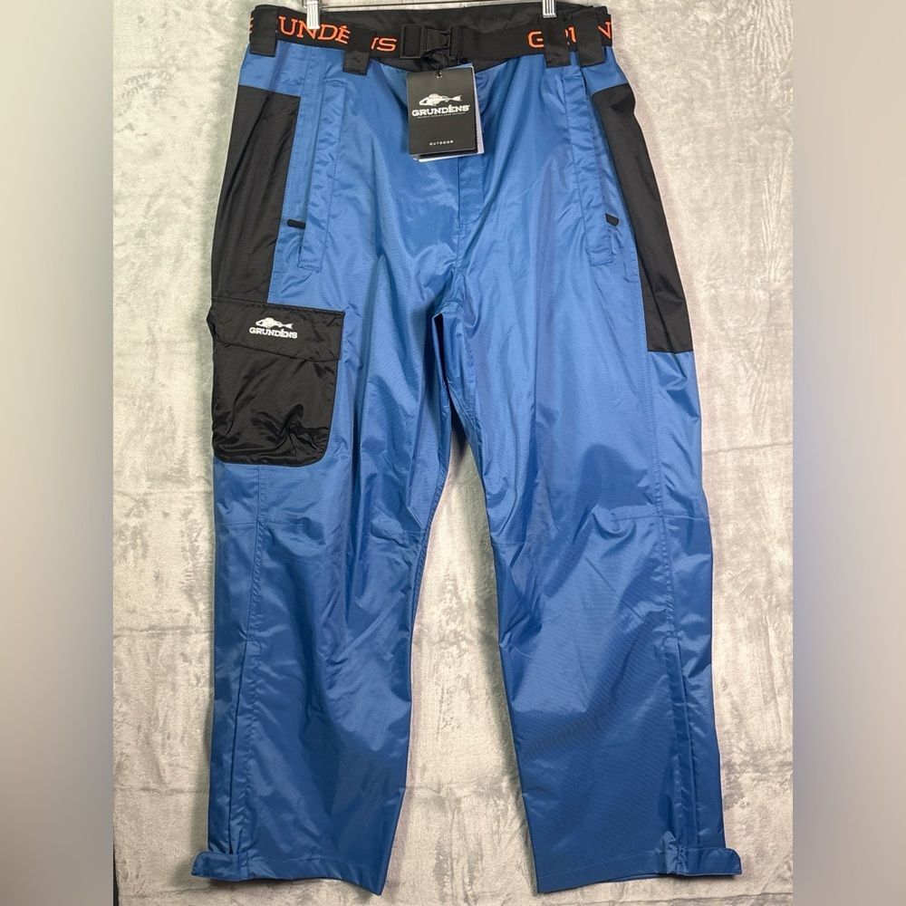 NWT New Grundens Men’s Glacier Blue Weather Watch Pants Size XXL